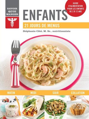 cover image of Savoir quoi manger--Enfants